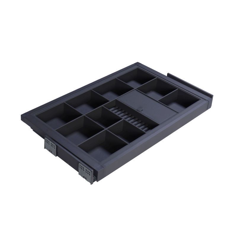 Wholesale luxury master bedroom closet pull out wardrobe organizer storage boxes jewellery box drawer for watch tie and jewelry