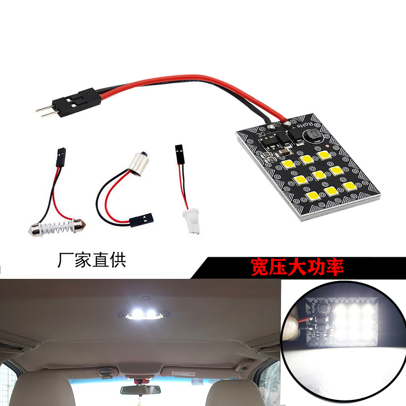 New Arrival T10 BA9S Festoom 12V White 9SMD 3030 EMC For Car Interior LED Dome Roof Reading Light Bulbs