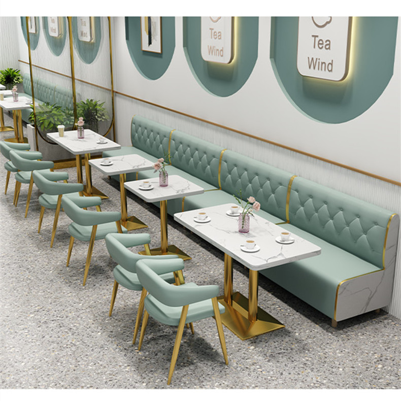 Fast Delivery Restaurant Sets Furniture Dining Table with Chairs Coffee Shop Furniture Cafe Tables and Chairs