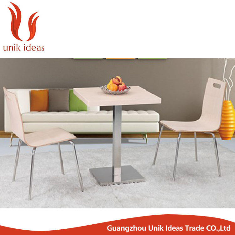 Commercial Restaurant Furniture Wood Chair For Fast Food Dining Room