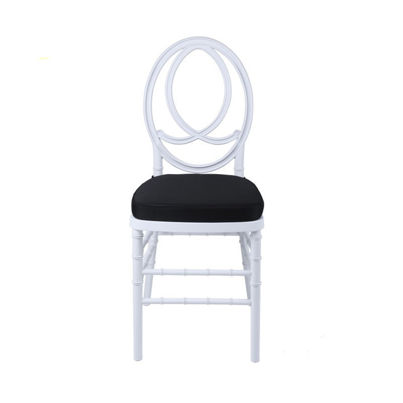 Wedding Round Back Chair Banquet Hotel Furniture Hot Sale French PP Plastic Bulk Chiavari Chairs