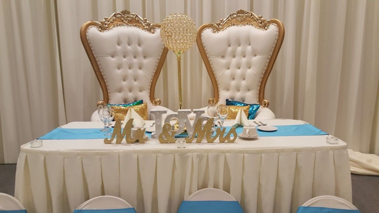 Rental Cheap Wedding Royal Luxury Party High Back Gold King Throne Chair