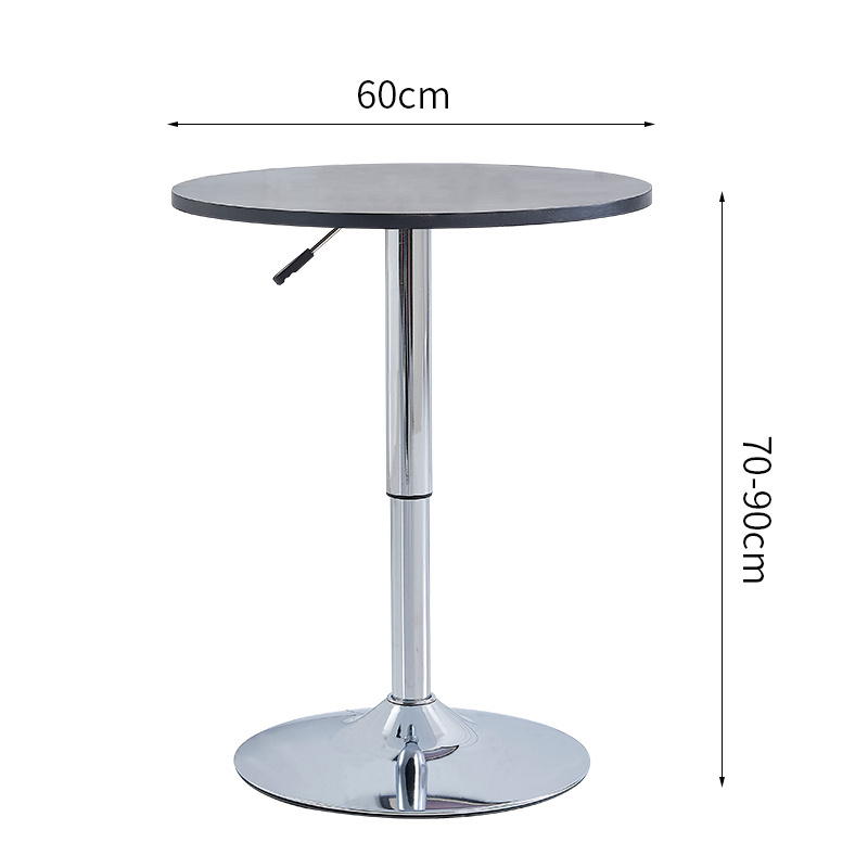 Outdoor bistro high bar table aluminium bar table and chair