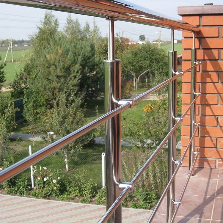 Guide Rail 201 304 316 Inox Stainless Steel Balustrade Baluster Fence Veranda Balcony Handrail System