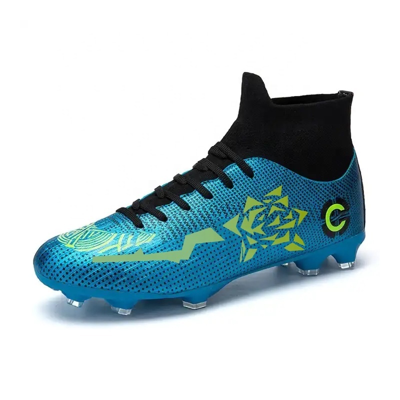 Customize Oem Your Own Cheap Football Cleats Custom Rugby Boots Ag Mens Outdoor Soccer Shoes