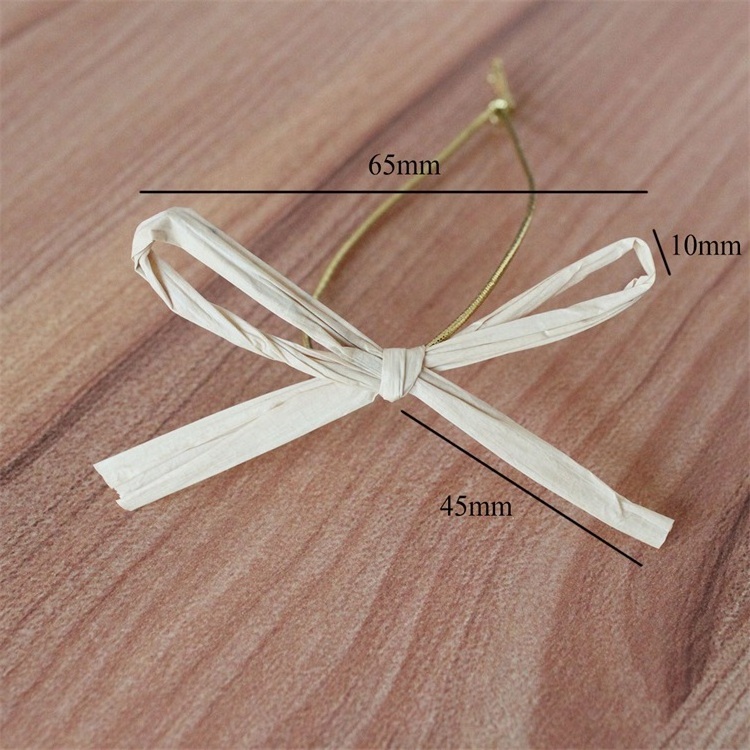 bottle neck raffia bows wine bottle bow tie decoration ribbon bow