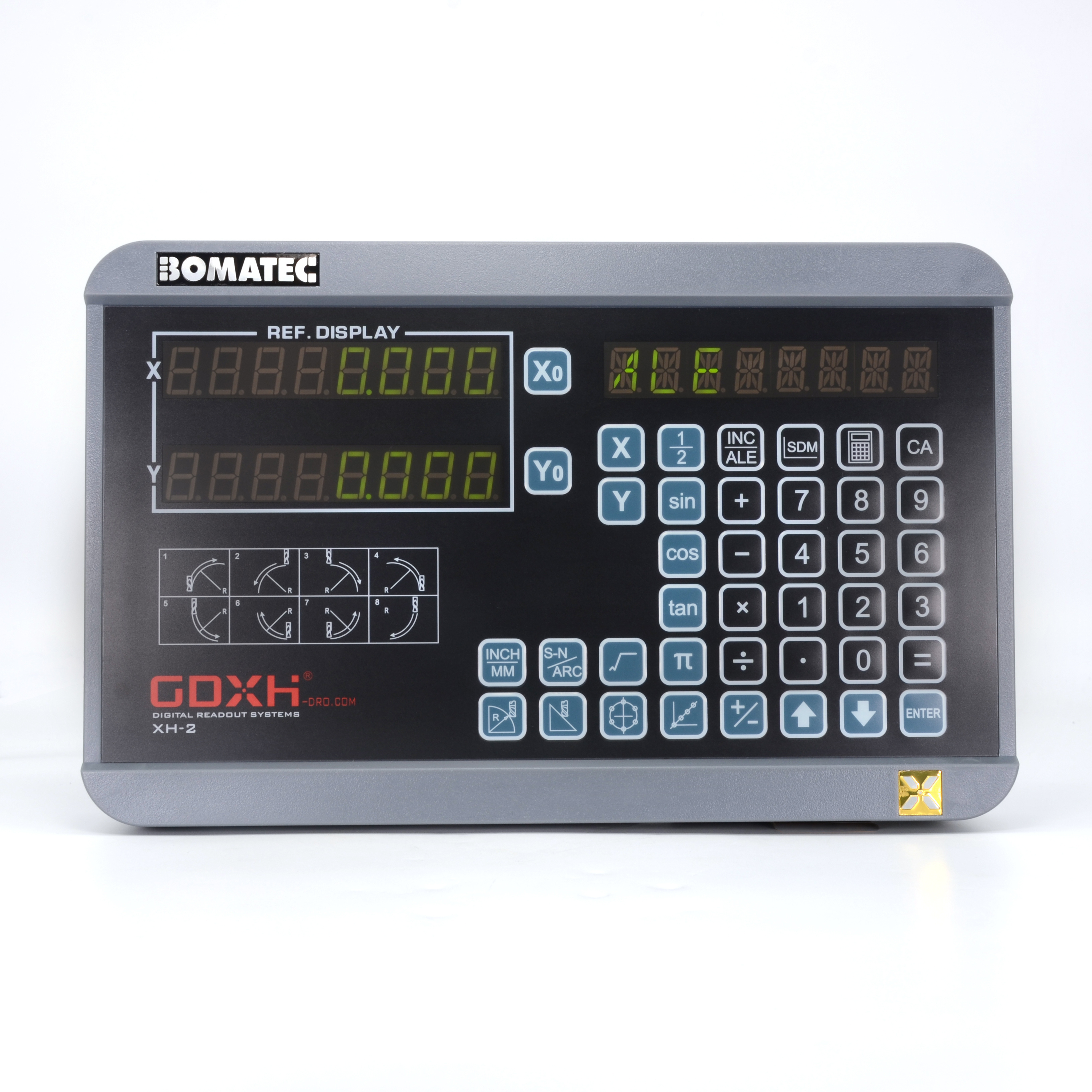 Digital readout for milling machine 2 axis LCD DRO