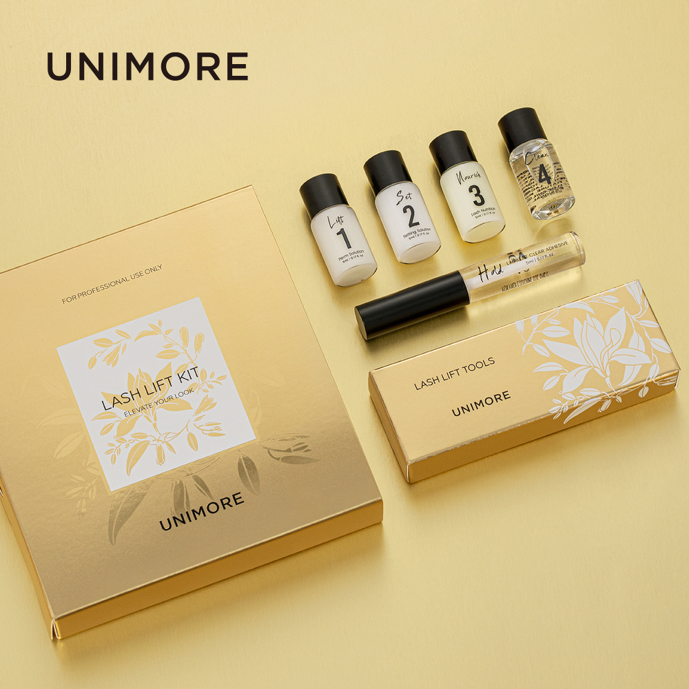 Unimore Premium Eyelash Perm Full Eyelash Lift Professional Lashlift Eyelash Perming Kit