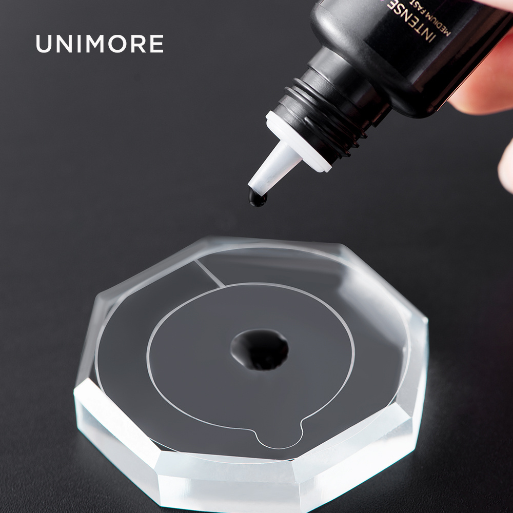 Unimore Diamond Organic Korean Vegan Eyelash Glue Sensitive Strong False Eyelash Glue Adhesive Diy 2 In 1 Custom Lash Glue