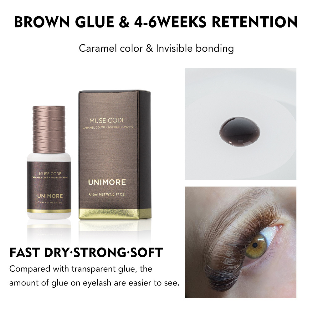 Unimore Extra Strong Cosmetic Bonding Black Best Waterproof False Eye Lash Glue Eyelash Adhesive Extension Glue