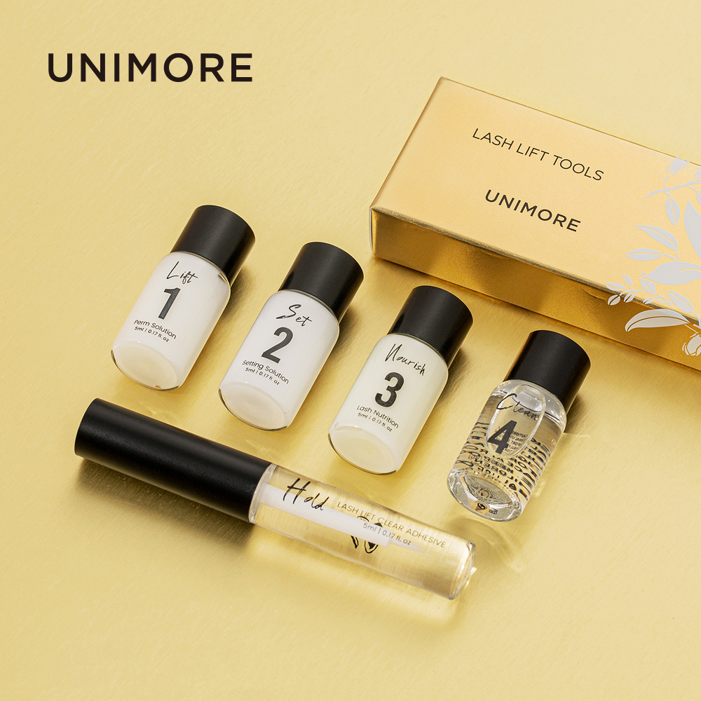 Unimore Premium Eyelash Perm Full Eyelash Lift Professional Lashlift Eyelash Perming Kit