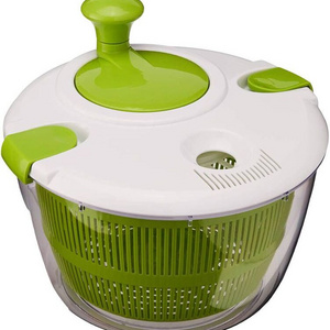 Hand Operated Large Salad Spinner Manual Salad Dryer Tool Colander Kitchen Vegetable Dryer Chopper Pull Salad Spinner