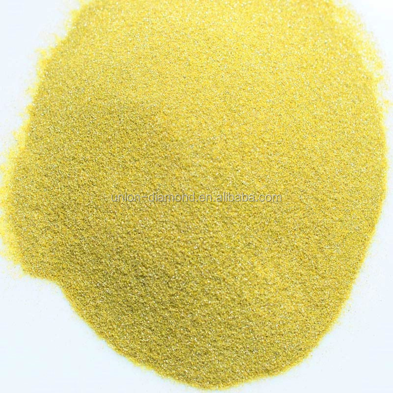 Marble diamond polishing powder yellow