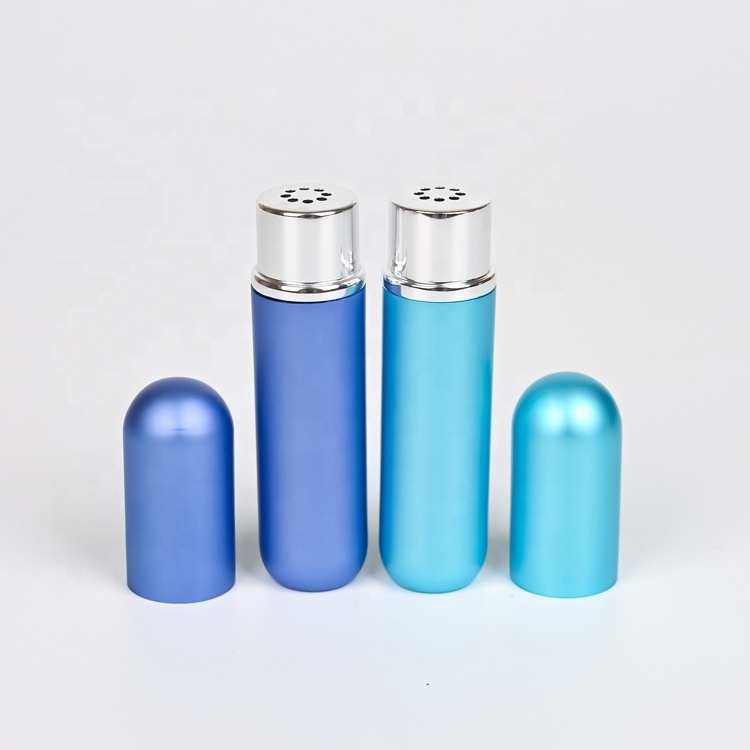 Refillable Portable Metal Aluminum&Glass Himalayan Salt Pipe Inhaler