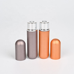 Refillable Portable Metal Aluminum&Glass Himalayan Salt Pipe Inhaler