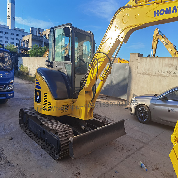 Used Japan Komatsu PC55 Excavator Used Komatsu PC 55mr crawler excavators pc01 komatsu pc55/pc60 mini excavator with spare parts