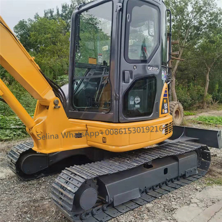 Used KomatsUu Crawler Excavator PC78us PC128 Secondhand Origin Japan Popular 8 Ton Track Digger Komatsu PC55 PC60 PC 70 PC78us