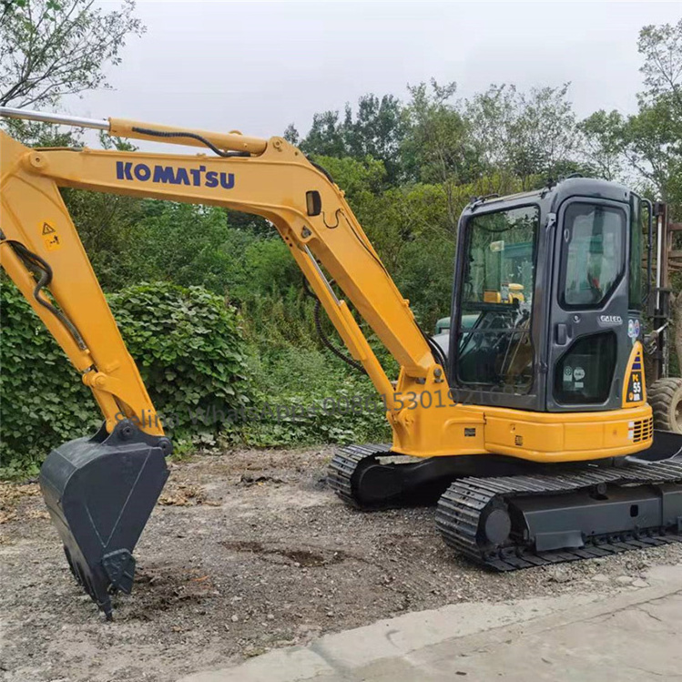 Used KomatsUu Crawler Excavator PC78us PC128 Secondhand Origin Japan Popular 8 Ton Track Digger Komatsu PC55 PC60 PC 70 PC78us