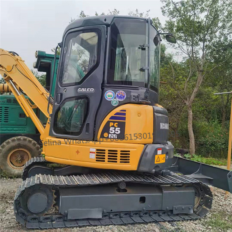 Used KomatsUu Crawler Excavator PC78us PC128 Secondhand Origin Japan Popular 8 Ton Track Digger Komatsu PC55 PC60 PC 70 PC78us