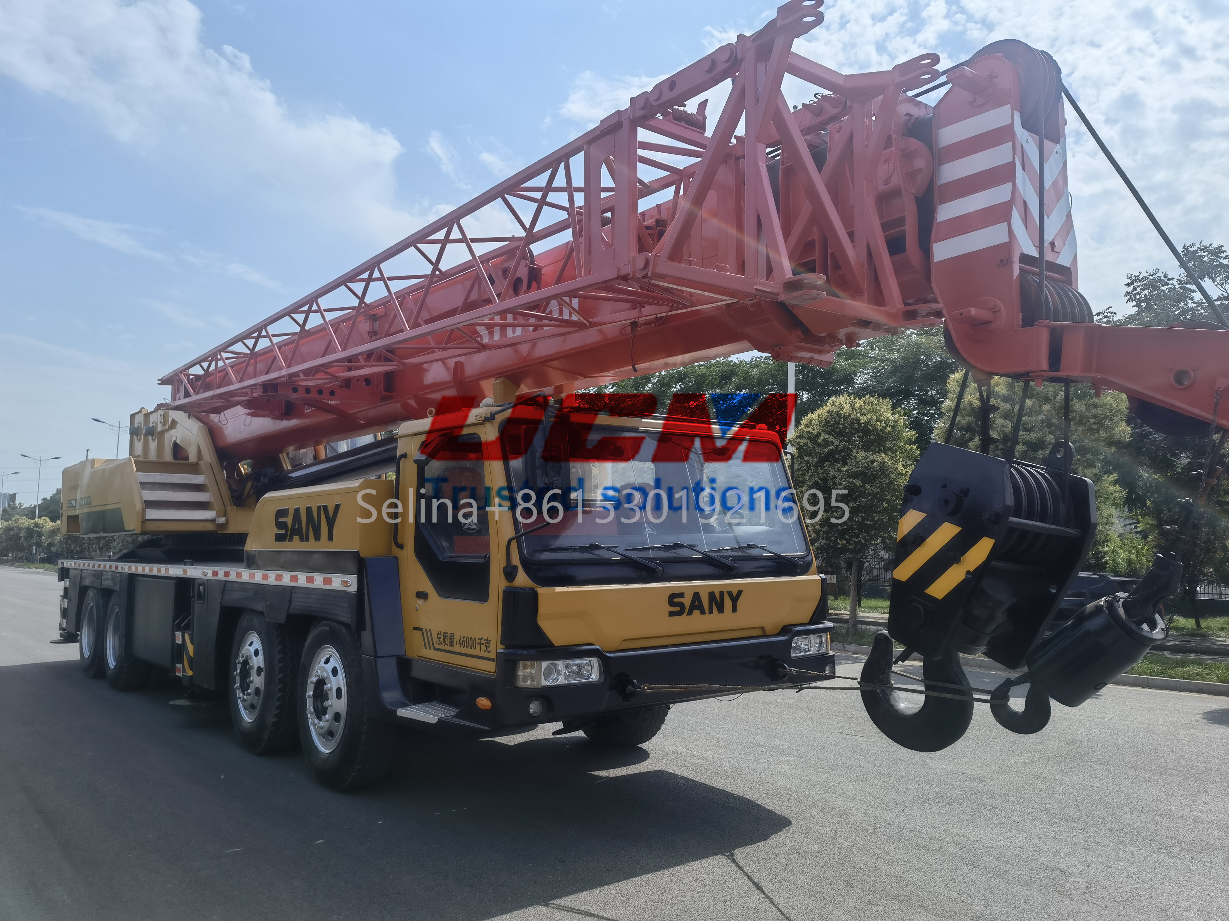 Used Sany STC750 75 ton Mobile Truck Crane For Sale/Used 50 ton 55ton 75ton 80ton sany stc550 stc800 cheaper price China Crane