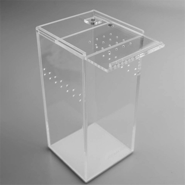 reptile snake display case acrylic pet tarantula enclosure reptile terrarium glass