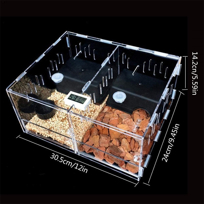 large terrarium reptile turtle breeding snake spider box tarantula cage acryl tarantula enclosure reptiles feeding plexiglass