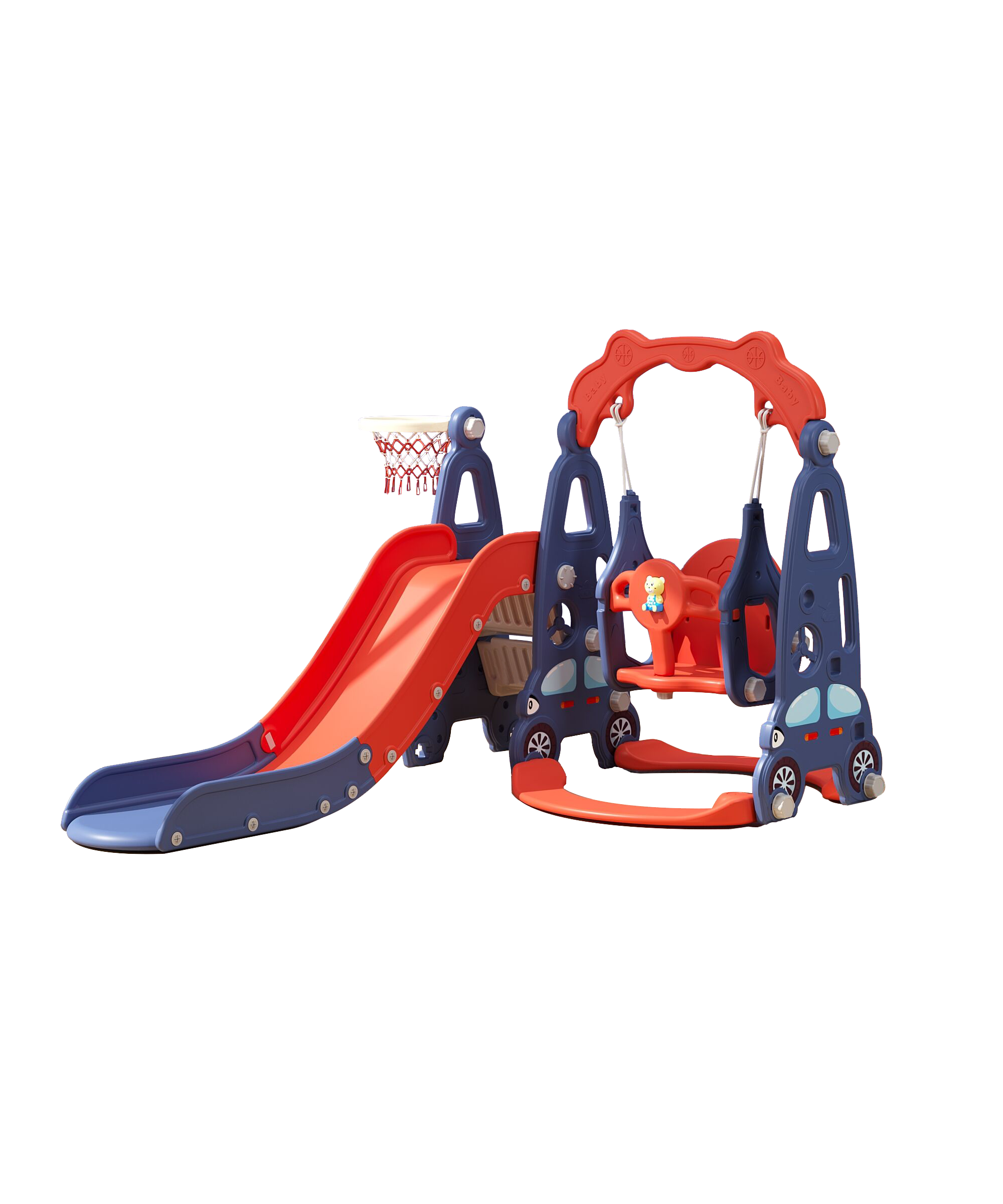 Indoor slide for baby kids slide and swing set for children plastic toddler slide for cheap wholesale