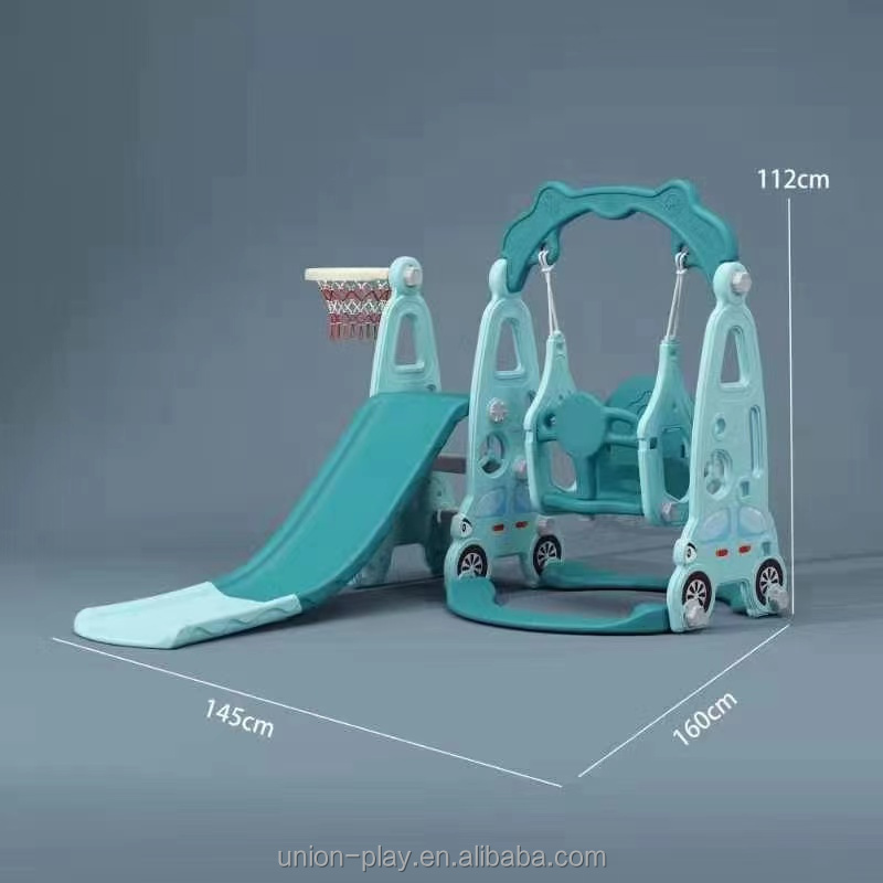 Indoor slide for baby kids slide and swing set for children plastic toddler slide for cheap wholesale