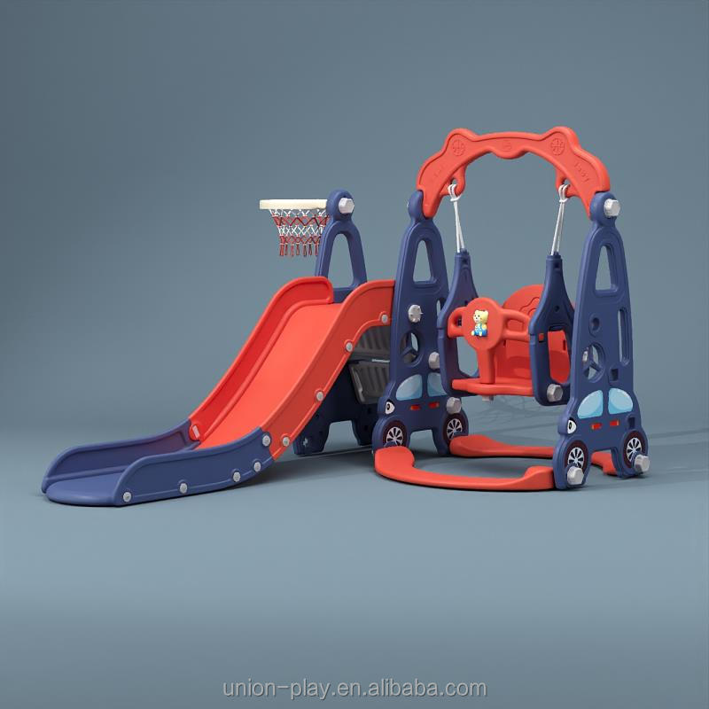 Indoor slide for baby kids slide and swing set for children plastic toddler slide for cheap wholesale