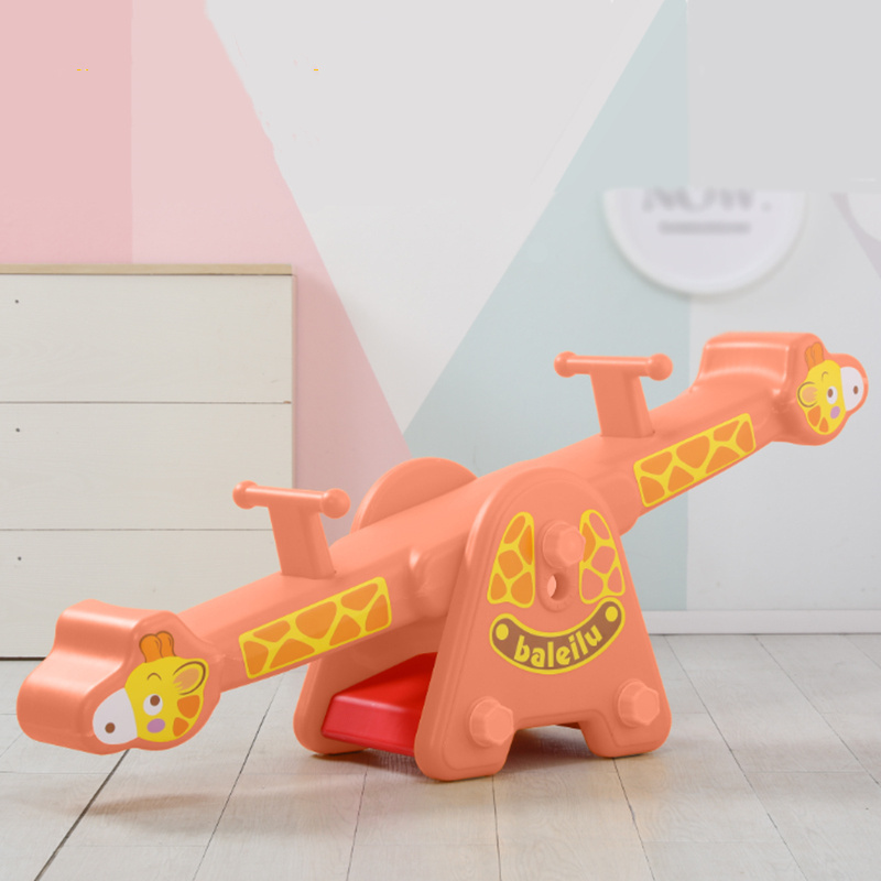 Animal Baby Plastic Rocker Indoor Outdoor Children Seesaw Kids Playground Equipment Rocking Horse