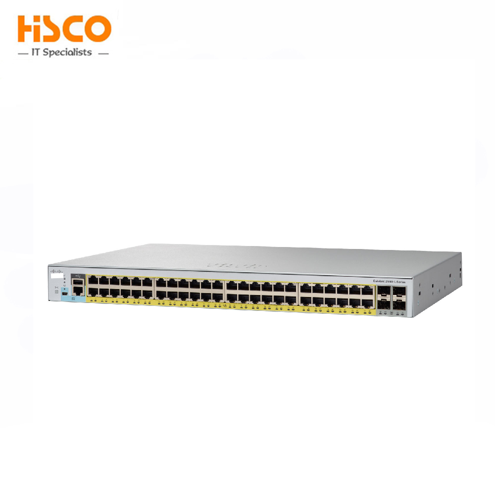 WS-C2960S-48FPS-L  2960S Switch 48 x Ethernet 10/100/1000 PoE+ ports