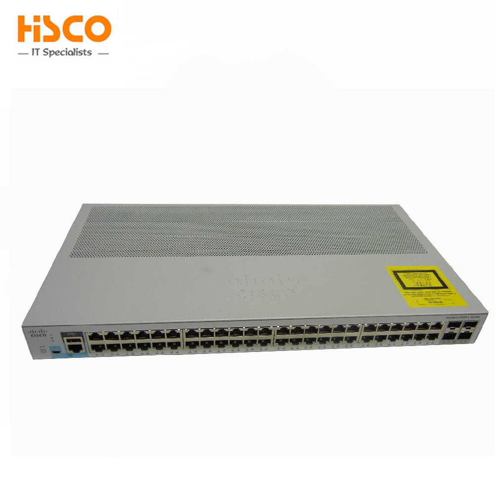 WS-C2960S-48FPS-L  2960S Switch 48 x Ethernet 10/100/1000 PoE+ ports