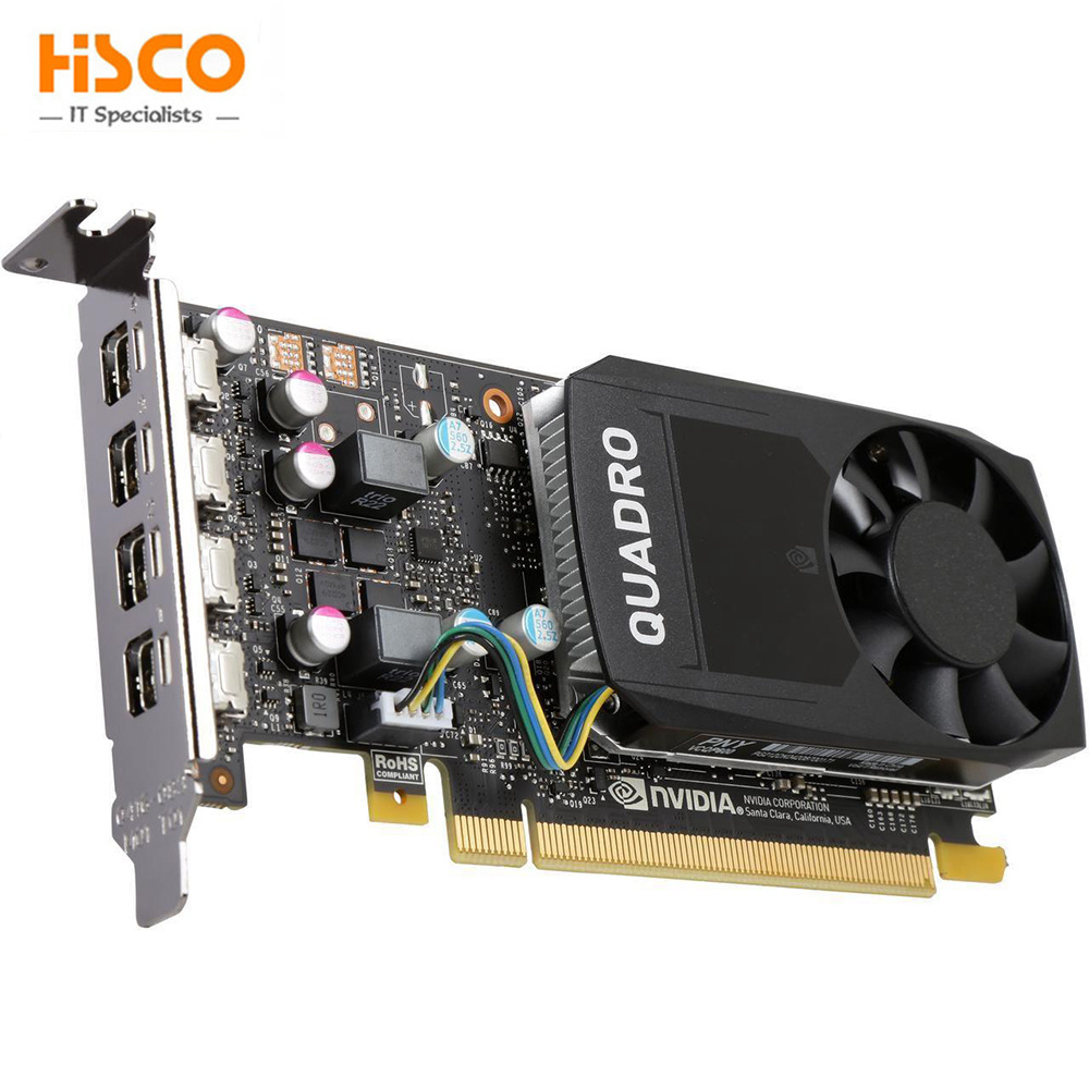 Quadro P600 - Graphics card - Quadro P600 - 2 GB GDDR5 - PCIe 3.0 x16 low profile - 4 x Mini DisplayPort - retail