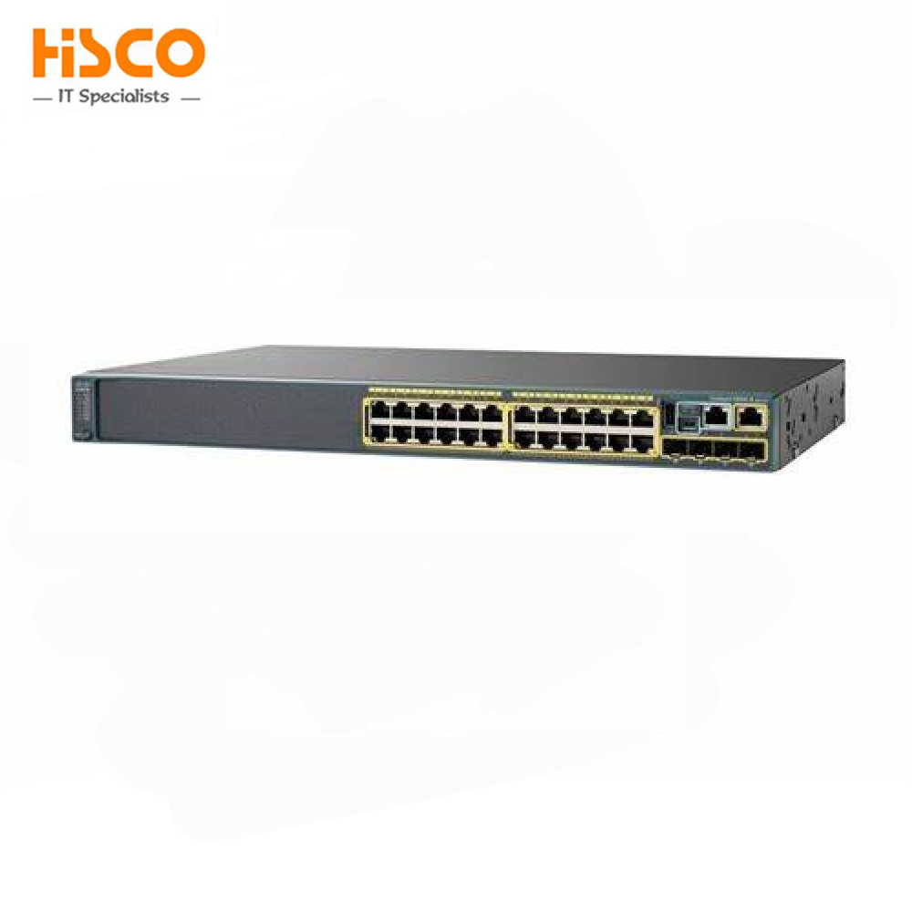 C1000-24FP-4X-L C1000 Switch 24 x 10/100/1000 Ethernet PoE+ Ports and 370W PoE budget, 4x 10G SFP+ uplinks