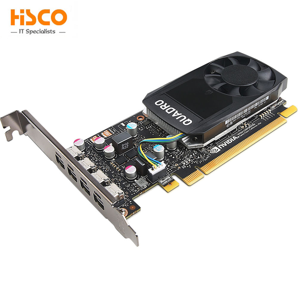 Quadro P600 - Graphics card - Quadro P600 - 2 GB GDDR5 - PCIe 3.0 x16 low profile - 4 x Mini DisplayPort - retail