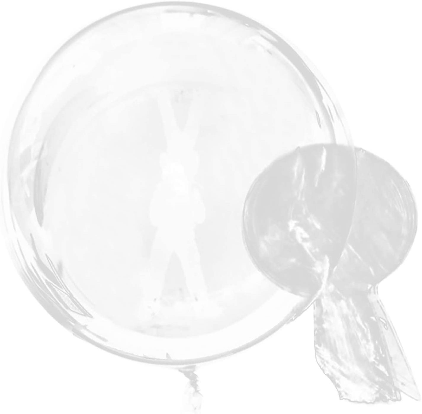 Wholesale Clear Transparent Balloons Big Wide Mouth Bubble Balloon BO BO Balloon For Birthday Party Supplies