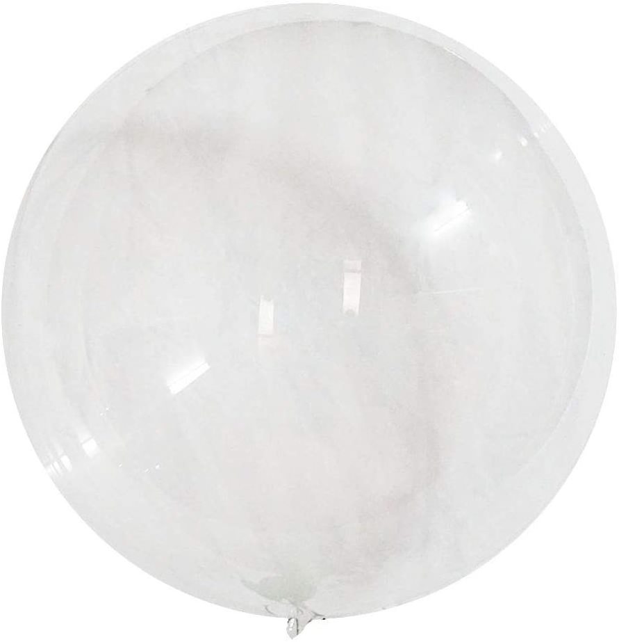 Wholesale Clear Transparent Balloons Big Wide Mouth Bubble Balloon BO BO Balloon For Birthday Party Supplies