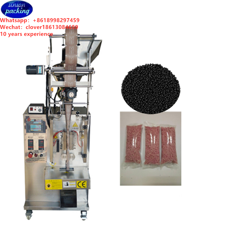 Humic acid plus Amino Acid with NPK shiny ball insoluble bio organic fertilizer Water soluble film granular packing machine