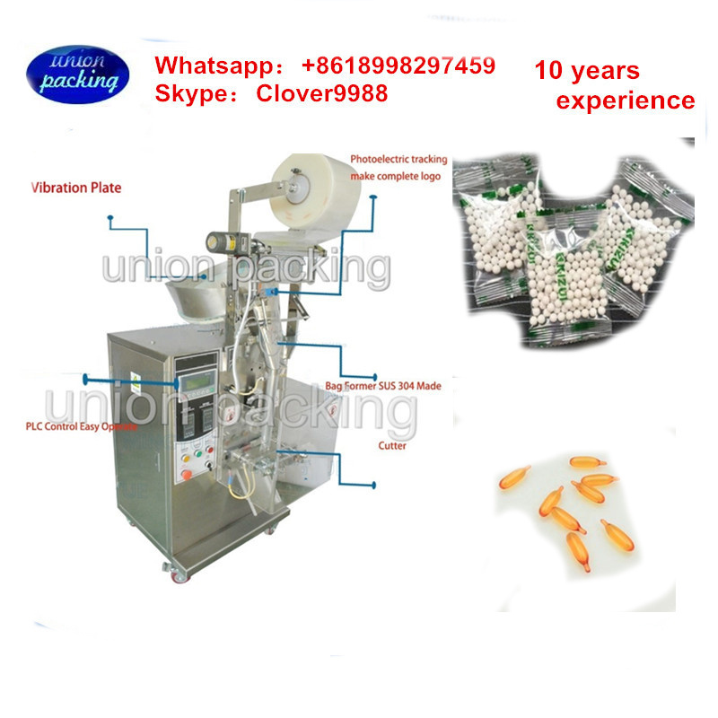 automatic apple cider vinegar extract soft capsules bag packing machine