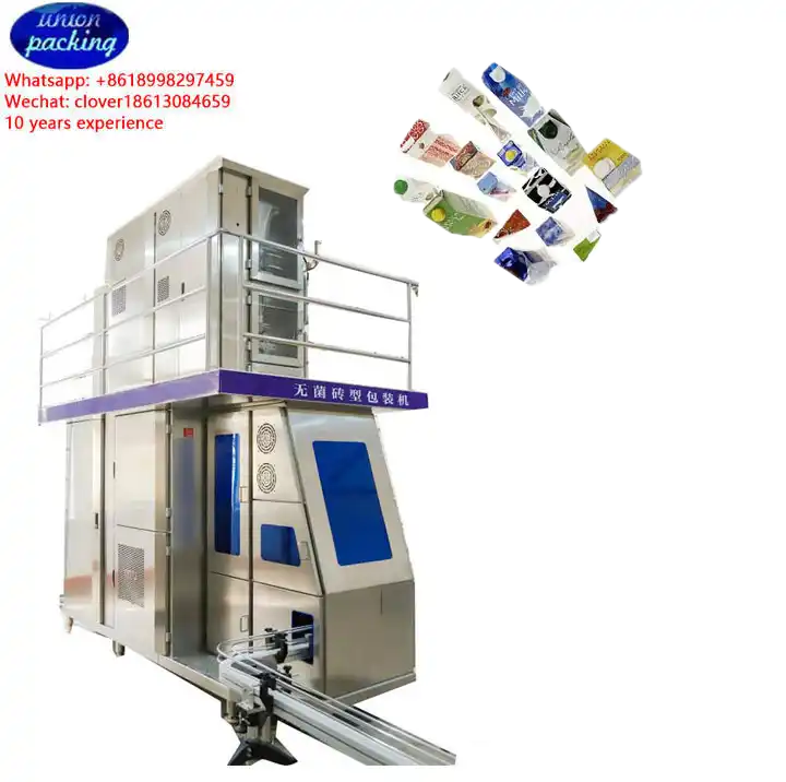 High-capacity Sinoped yogurt And Milk Packaging Machine 1000bph For Food And Beverage With Power Filling And Sealing Features