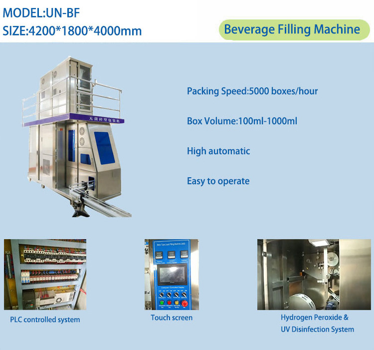 High-capacity Sinoped yogurt And Milk Packaging Machine 1000bph For Food And Beverage With Power Filling And Sealing Features