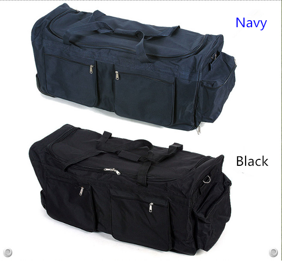 Large Capacity Luggage Travel Bags Trolley Bag Travelling Duffle Bag On Wheels