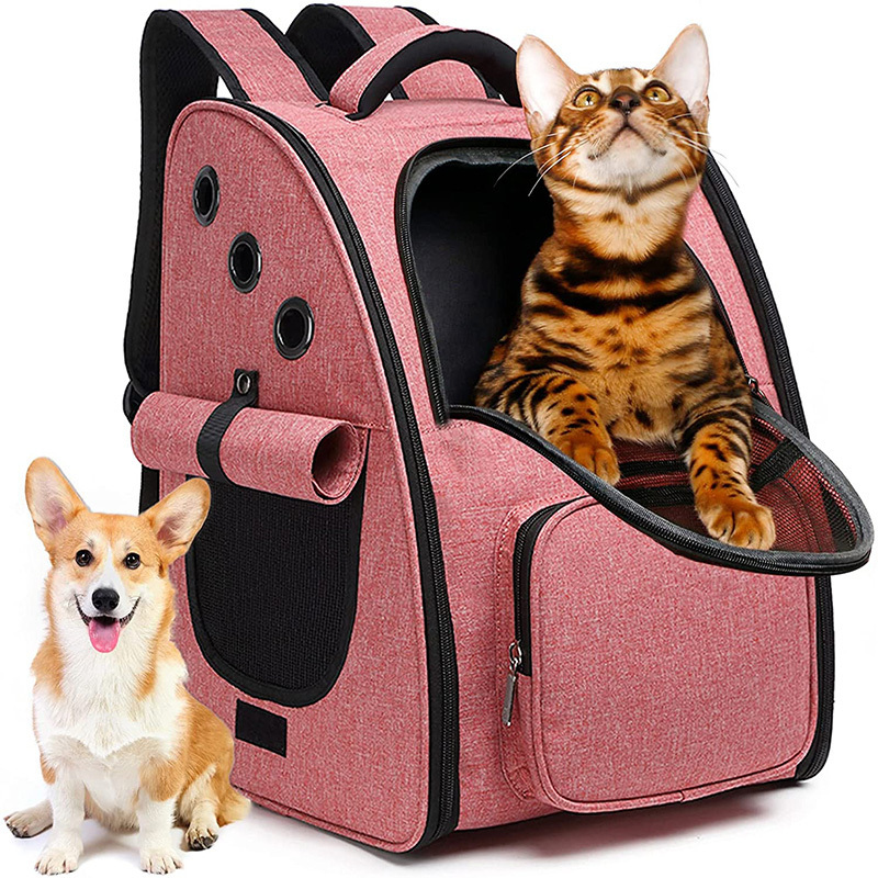 Multifunction Foldable Design Pet Carry Bag Pet Backpack Carrier For Dog Cat