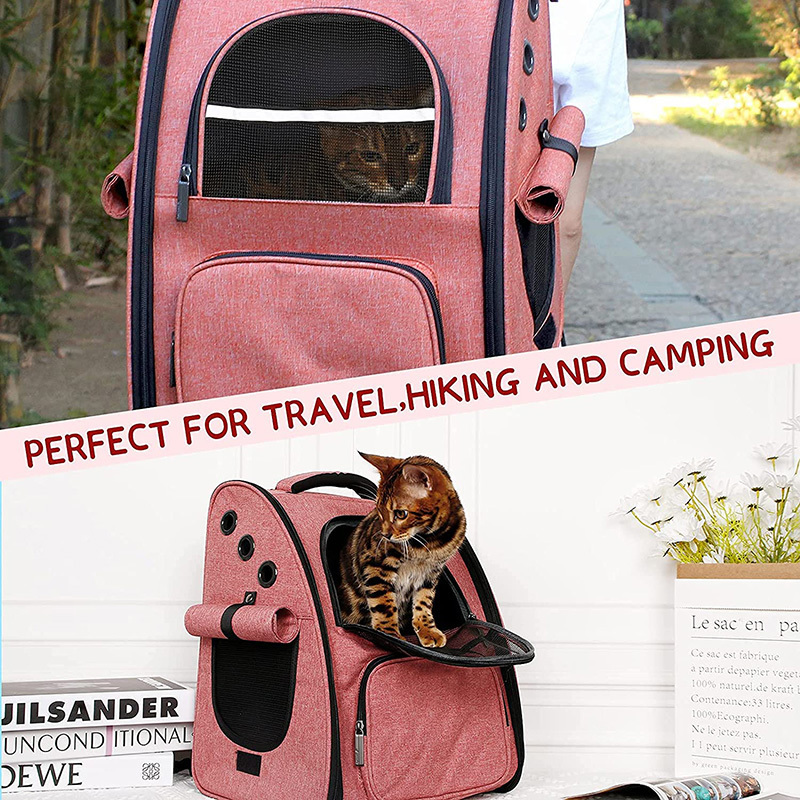 Multifunction Foldable Design Pet Carry Bag Pet Backpack Carrier For Dog Cat