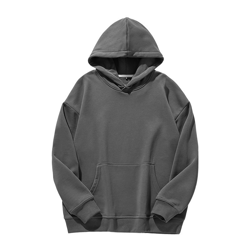 Custom Logo 400gsm Cotton Unisex Heavyweight Blank Zip Up Hoodies Mens Printed No String Oversized Hoodies