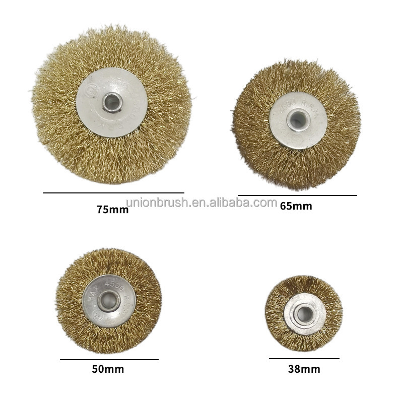 Heavy Duty Rust Removal Brushes Wheel Brush Cleaner For Deburring