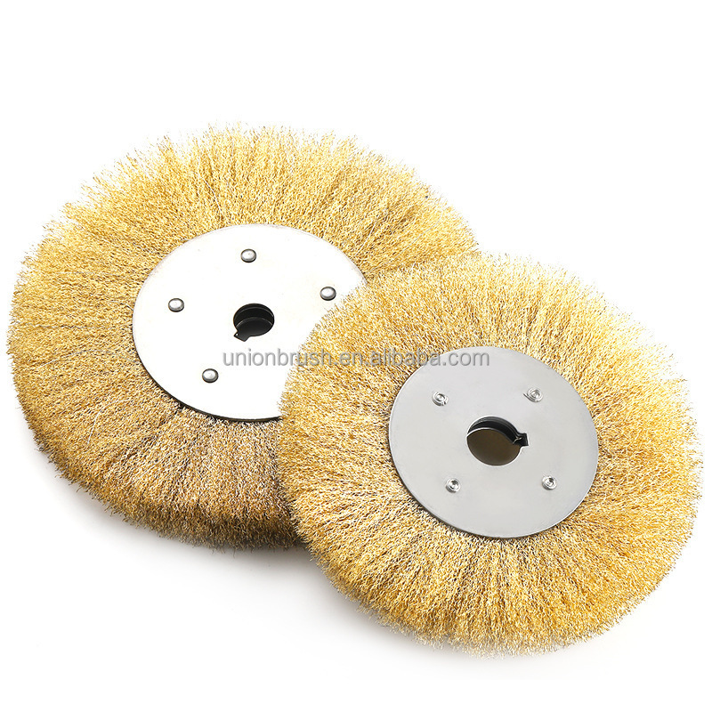 Heavy Duty Rust Removal Brushes Wheel Brush Cleaner For Deburring