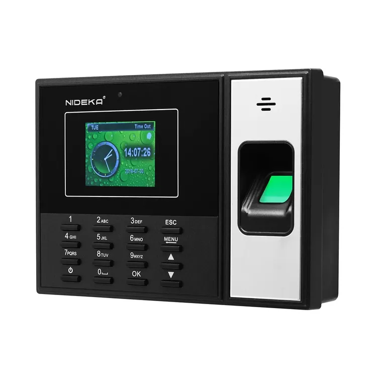 2023  New Product Portable Biometric Fingerprint Time Attendance Device With Finger Print