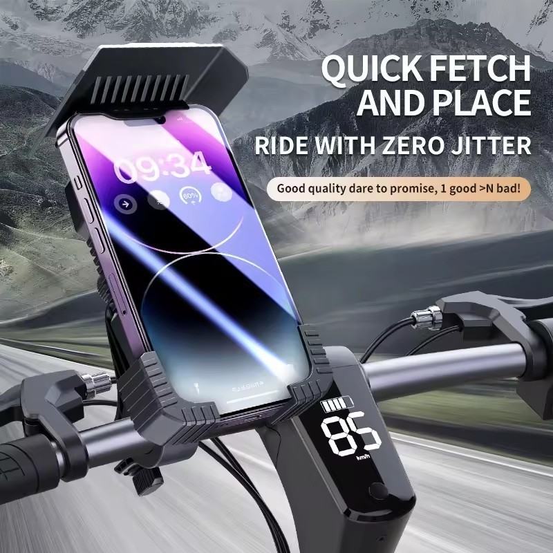 Cycling Bike Mobile Phone Holder Sun Shade Motorcycle Riding Bicycle Umbrella  Motorcycle Sunshade Phone Stand Support Bracket