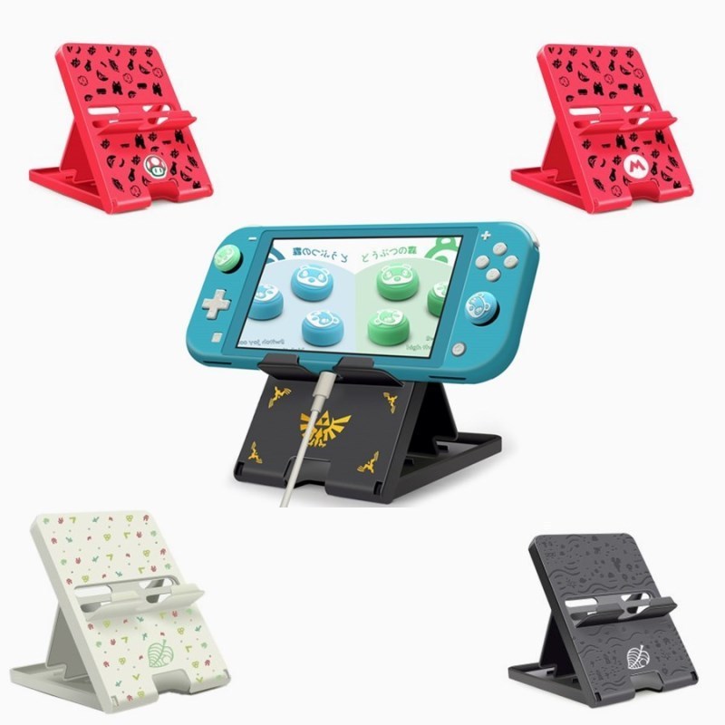 Stand for Animal Crossing Switch Holder Adjustable for Switch Lite Compact Portable Foldable Stand for Nintendo Accessories